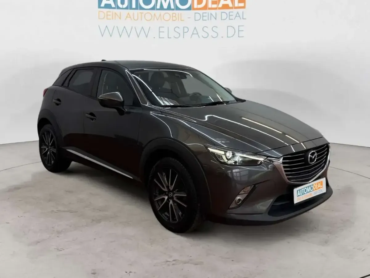 Gebraucht Mazda CX-3 Sports-Line 120 PS (88 kW) 2018 Grau SUV
