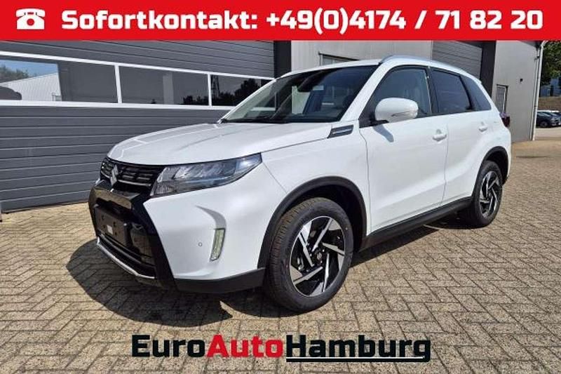 Cool white pearl metallic Neu 2025 Suzuki Vitara Comfort+ SUV | 24.590 € (Fairer Preis) - Bild 1/4