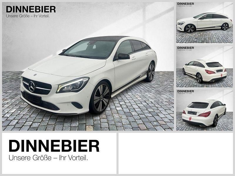 Polarweiss unilack Gebraucht 2018 Mercedes CLA180 Shooting Brake Urban Kombi | 18.990 € (Fairer Preis) - Bild 1/4