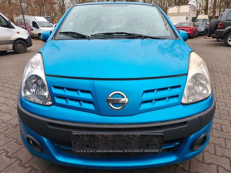 Gebraucht Nissan Pixo Acenta 68 PS (50 kW) 2012 Blau Kleinwagen
