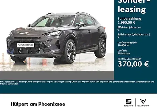 Neu Cupra Formentor VZ 265 PS (194 kW) 2026 Dark void metallic SUV