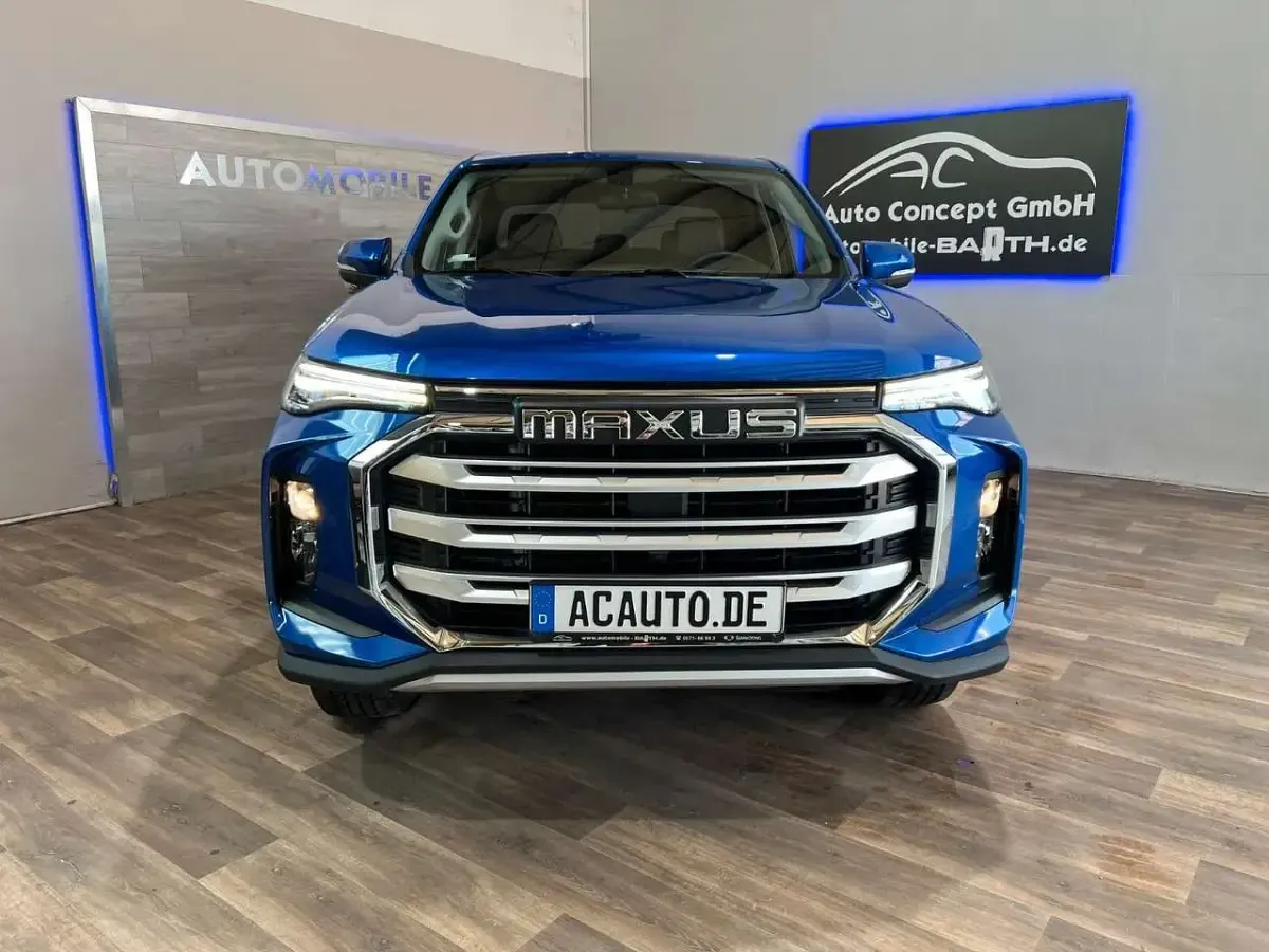 Nowe Maxus T90 130 kW (177 KM) 2026 Niebieski Pickup