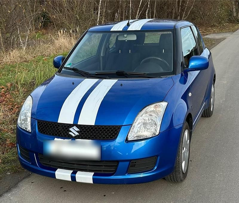 Second-hand Suzuki Swift 92 CP (67 kW) 2008 Albastru Hatchback
