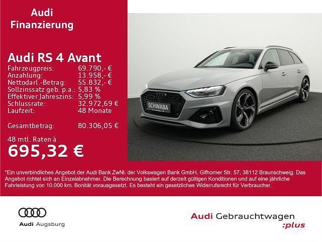 Nardograu Gebraucht 2022 Audi RS4 Ambiente Kombi | 69.790 € (Fairer Preis) - Bild 1/4