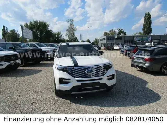 Gebraucht Ford Explorer Platinum 363 PS (266 kW) 2021 Weiss SUV