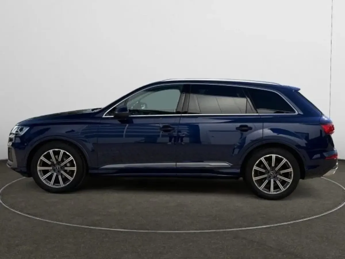 Gebraucht Audi Q7 S-Line 286 PS (210 kW) 2022 Navarrablau metallic SUV
