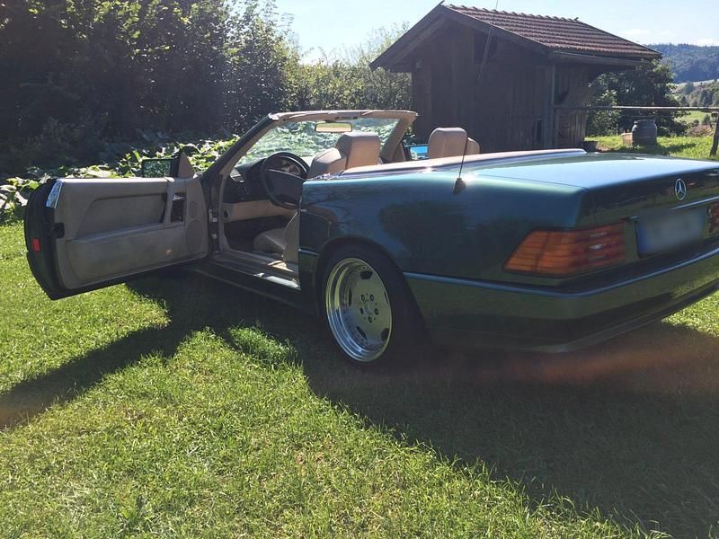 Gebraucht Mercedes SL500 330 PS (242 kW) 1992 Grün Cabrio