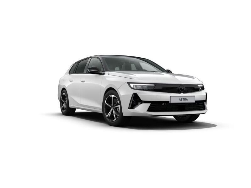 Neu Opel Astra S 131 PS (96 kW) 2025 Arktis weiß Kombi