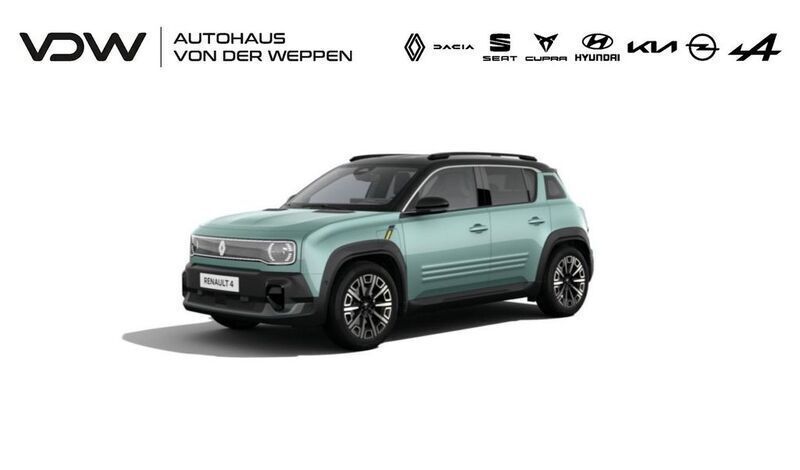 Grün Neu 2025 Renault 4 E-Tech Iconic SUV | 36.094 € (Guter Preis) - Bild 1/4