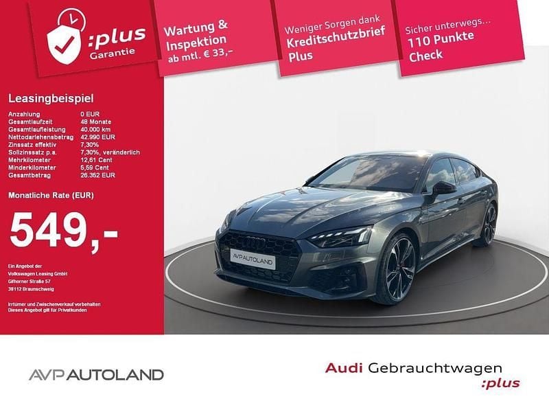 Daytonagrau perleffekt Gebraucht 2024 Audi A5 Sportback Business Coupé | 40.940 € (Guter Preis) - Bild 1/4