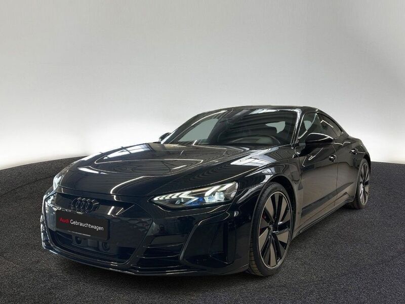Gebraucht Audi e-tron GT quattro Ambiente 350 kW (476 PS) 2021 Mythosschwarz metallic Limousine