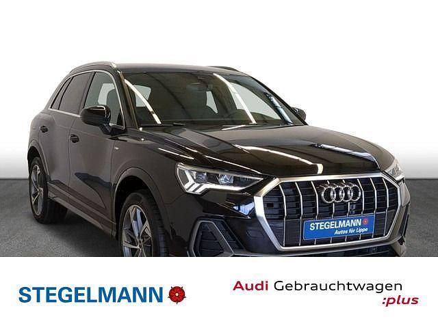 Mythosschwarz metallic Gebraucht 2023 Audi Q3 S-Line SUV | 38.610 € (Fairer Preis) - Bild 1/4