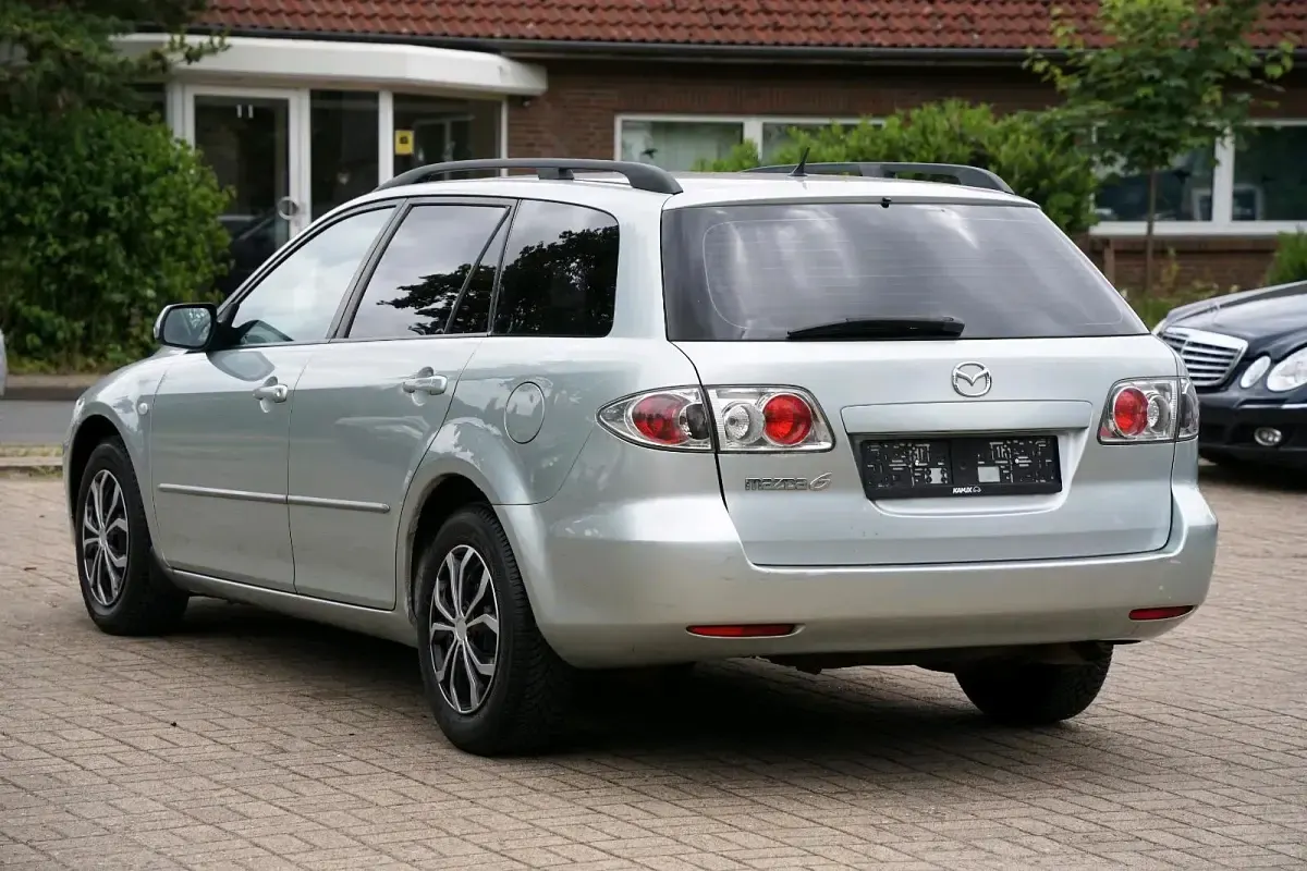 Gebraucht Mazda 6 141 PS (103 kW) 2003 Silber Kombi
