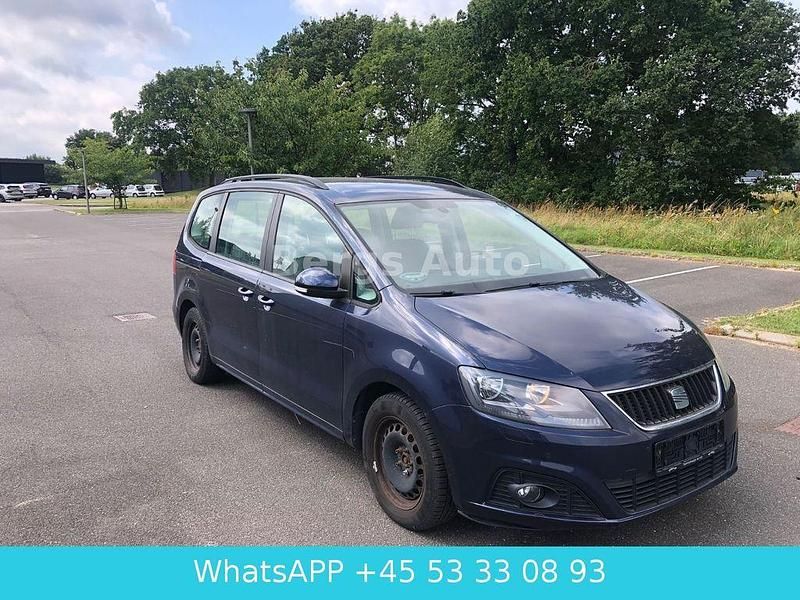 Blau Gebraucht 2012 Seat Alhambra Van / Kleinbus | 5.100 € (Superpreis) - Bild 1/4