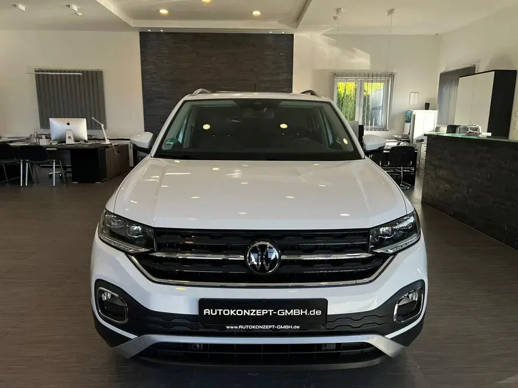Używany VW T-Cross 110 KM (80 kW) 2021 Biały SUV