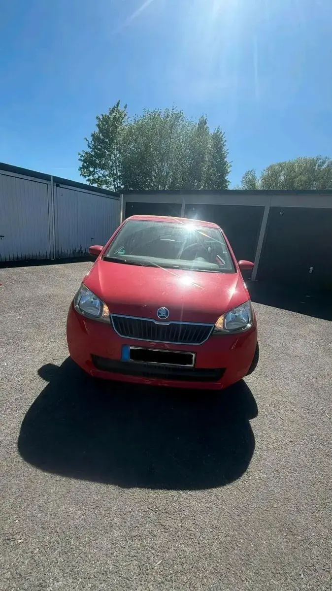 Używany Skoda Citigo 60 KM (44 kW) 2012 Czerwony Hatchback