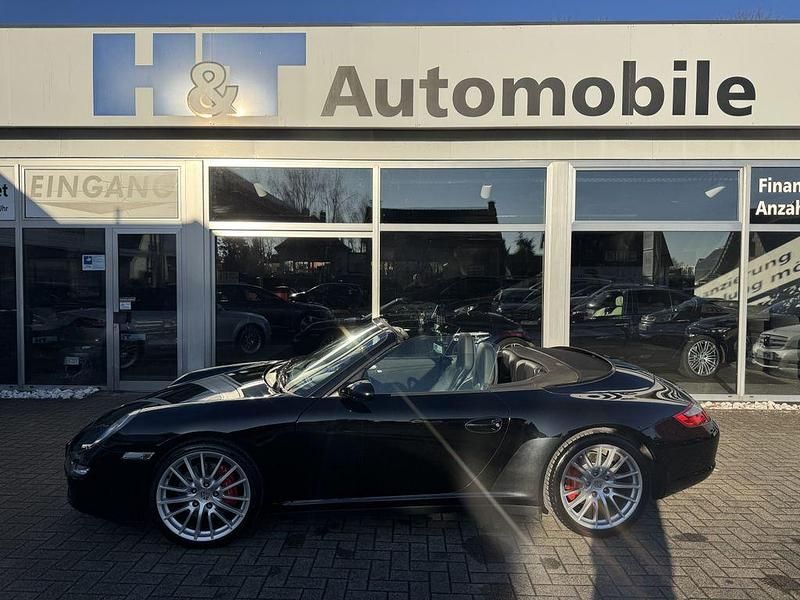 Schwarz Gebraucht 2007 Porsche 911 Carrera 4S Cabriolet Cabrio | 58.950 € (Fairer Preis) - Bild 1/4