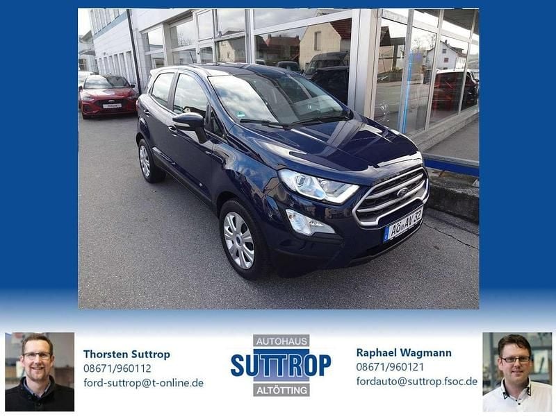 Blazerblau Gebraucht 2021 Ford Ecosport Cool & Connect SUV | 18.900 € (Teuer) - Bild 1/4