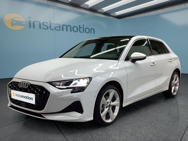 Weiß Gebraucht 2025 Audi A3 Sportback Kleinwagen | 34.699 € (Guter Preis) - Bild 1/4