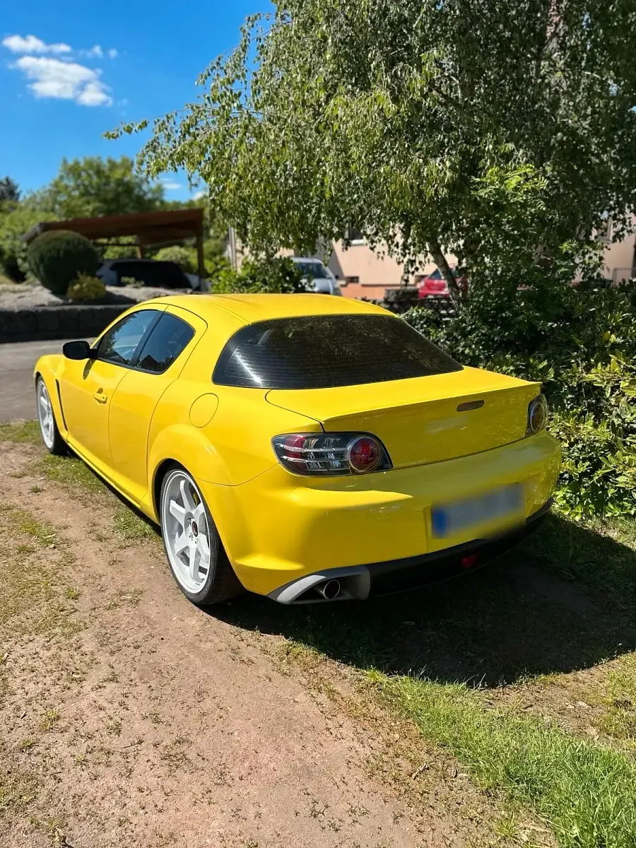 Gebraucht Mazda RX8 231 PS (169 kW) 2004 Gelb Coupé