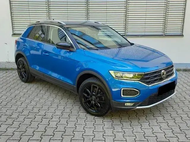 Gebraucht VW T-Roc Style 150 PS (110 kW) 2021 Blau SUV