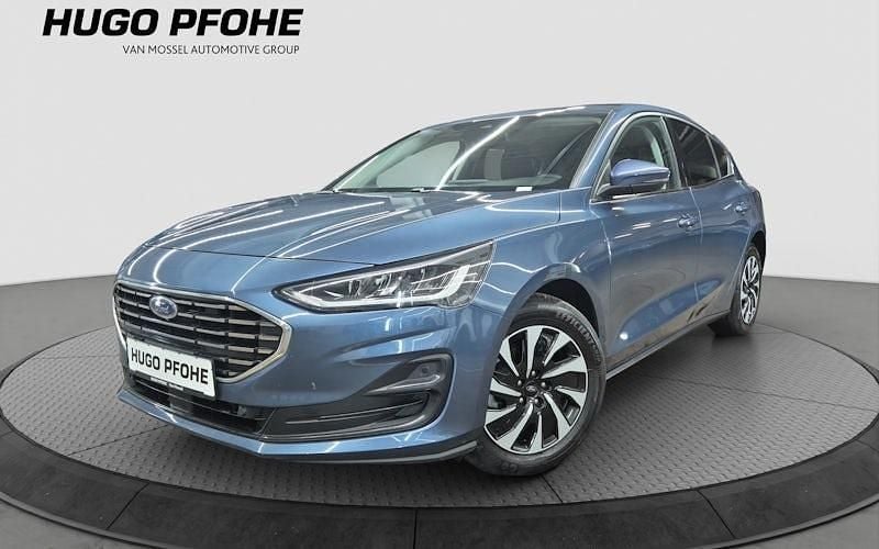 Blau Gebraucht 2022 Ford Focus Titanium Limousine | 18.900 € (Guter Preis) - Bild 1/4