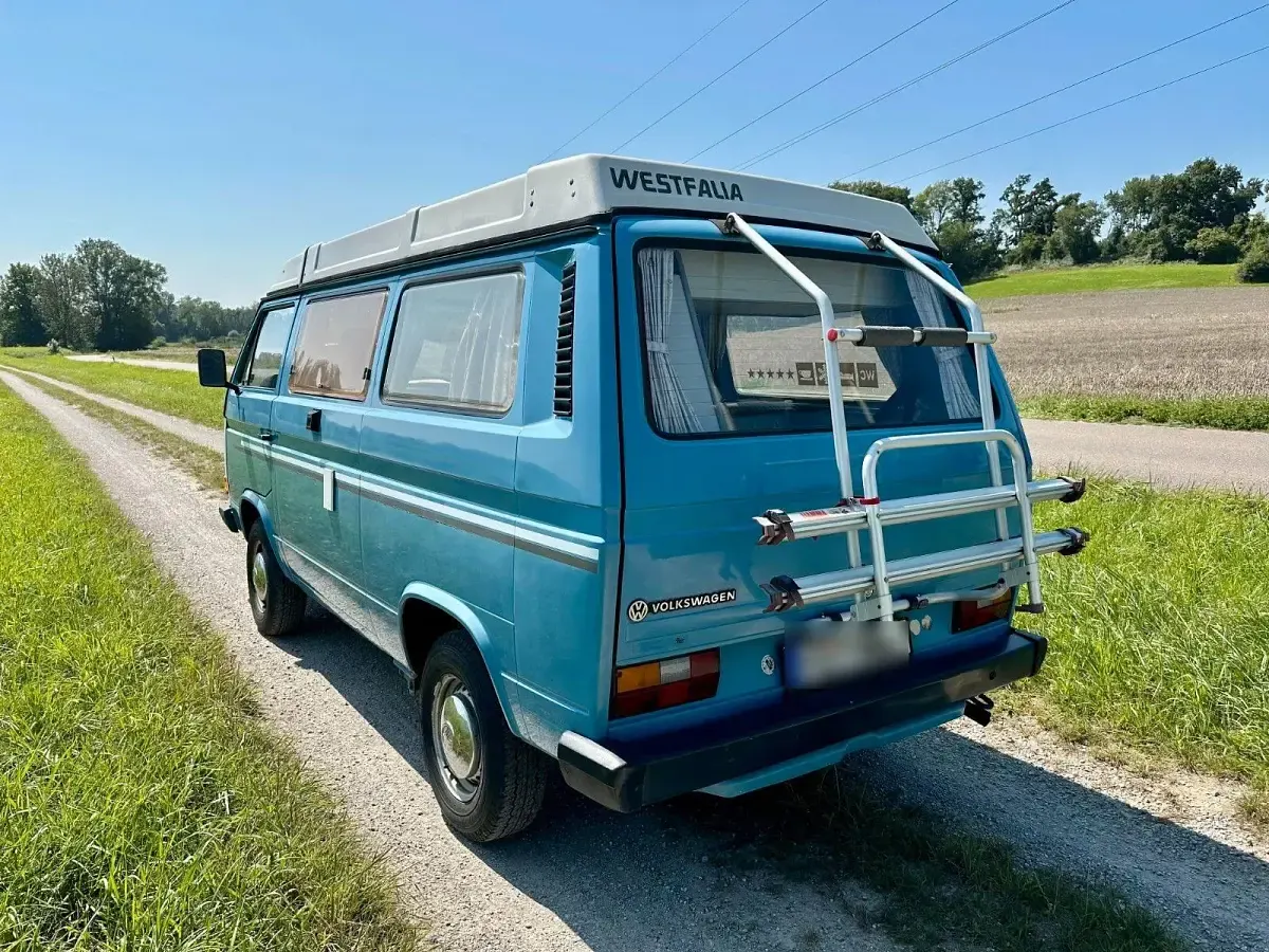 Gebraucht VW T3 77 PS (56 kW) 1988 Blau Van