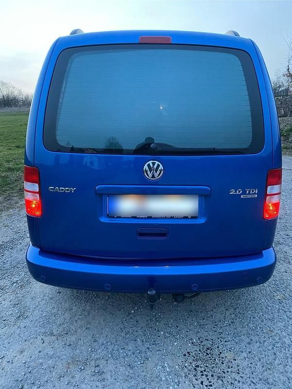 Gebraucht VW Caddy Maxi 140 PS (102 kW) 2012 Blau Van / Kleinbus
