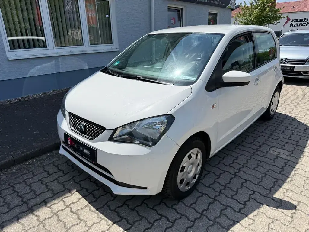 Gebraucht Seat Mii Style 60 PS (44 kW) 2012 Weiß Kleinwagen