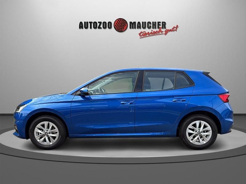 Neu Skoda Fabia 2026 Raceblau metallic Kleinwagen
