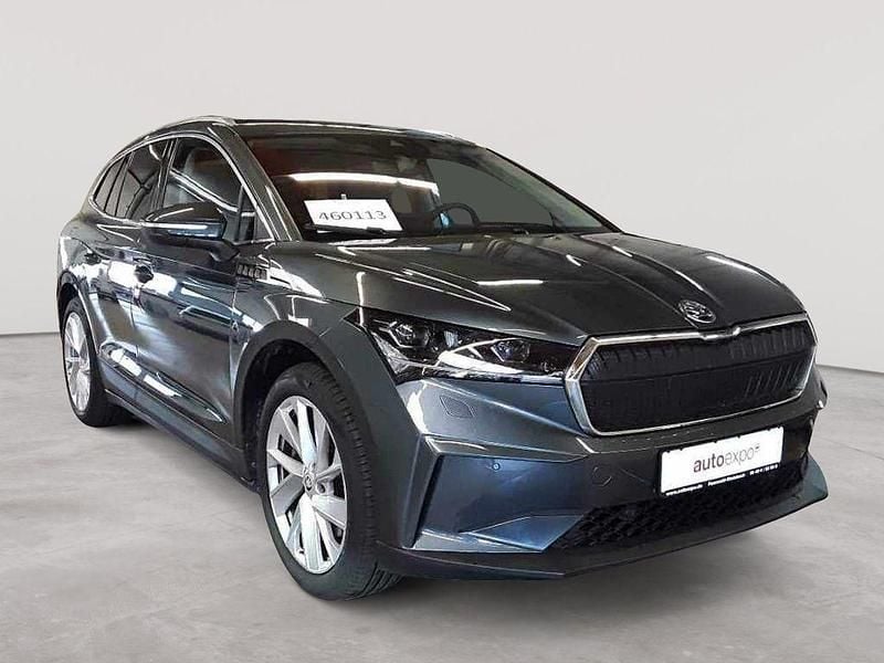 Quarzgrau metallic Gebraucht 2021 Skoda Enyaq iV SUV | 29.990 € (Guter Preis) - Bild 1/4