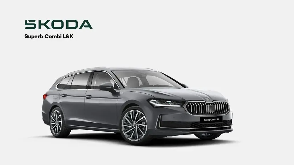 Neu Skoda Superb LAURIN & KLEMENT 265 PS (194 kW) 2025 Graphitegrau Kombi