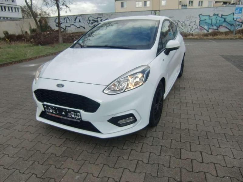 Gebraucht Ford Fiesta ST-Line 86 PS (63 kW) 2018 Weiß Kleinwagen