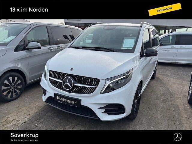 Weiß Gebraucht 2024 Mercedes V220 AMG Van / Kleinbus | 59.865 € (Fairer Preis) - Bild 1/4