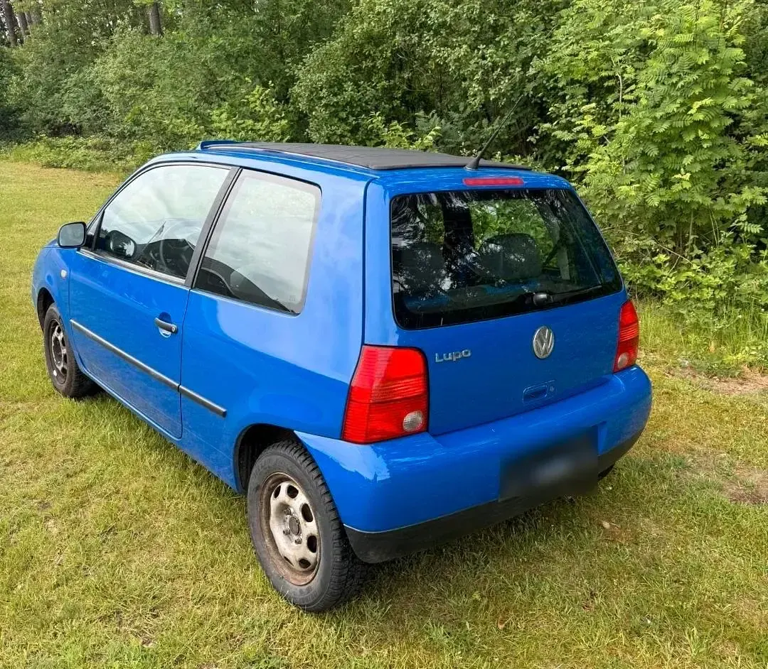 Gebraucht VW Lupo 50 PS (36 kW) 1998 Blau Kleinwagen