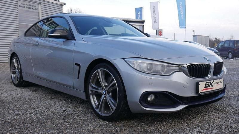 Gebraucht BMW 430 Sport Line 258 PS (189 kW) 2015 Silber Coupé