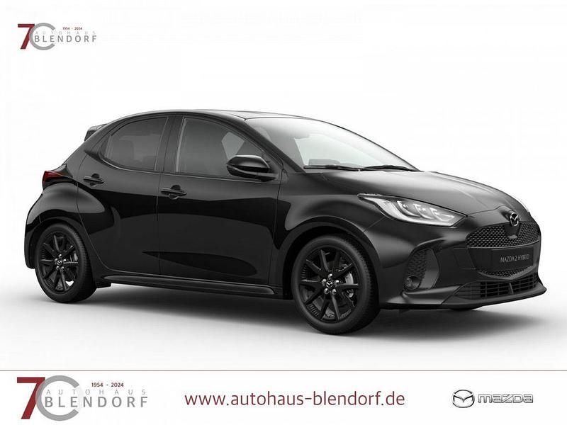 Neu Mazda 2 Homura-Line 116 PS (85 kW) 2025 Schwarz Limousine