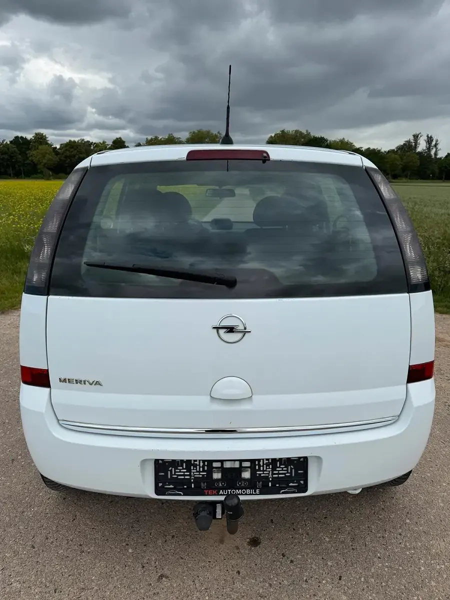Gebraucht Opel Meriva 90 PS (66 kW) 2007 Weiß Van / Kleinbus