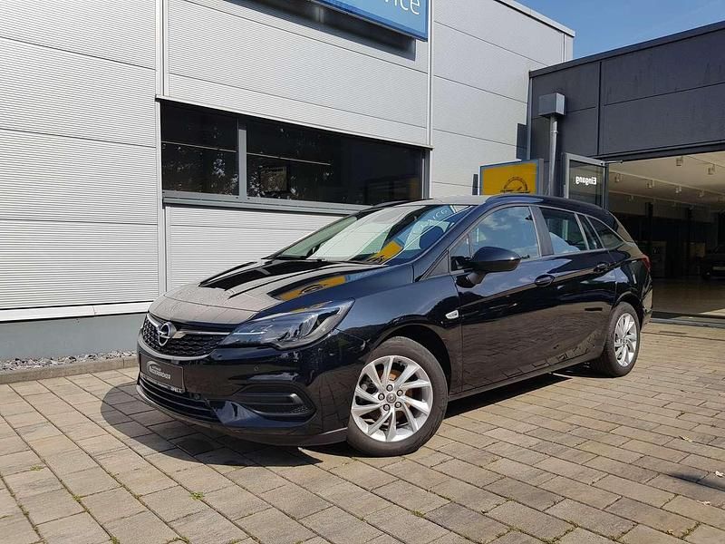 Diamant schwarz Gebraucht 2022 Opel Astra Edition Kombi | 16.550 € (Fairer Preis) - Bild 1/4