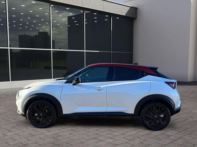 Neu Nissan Juke 114 PS (83 kW) 2025 Pearl white/ reddish orange yd SUV