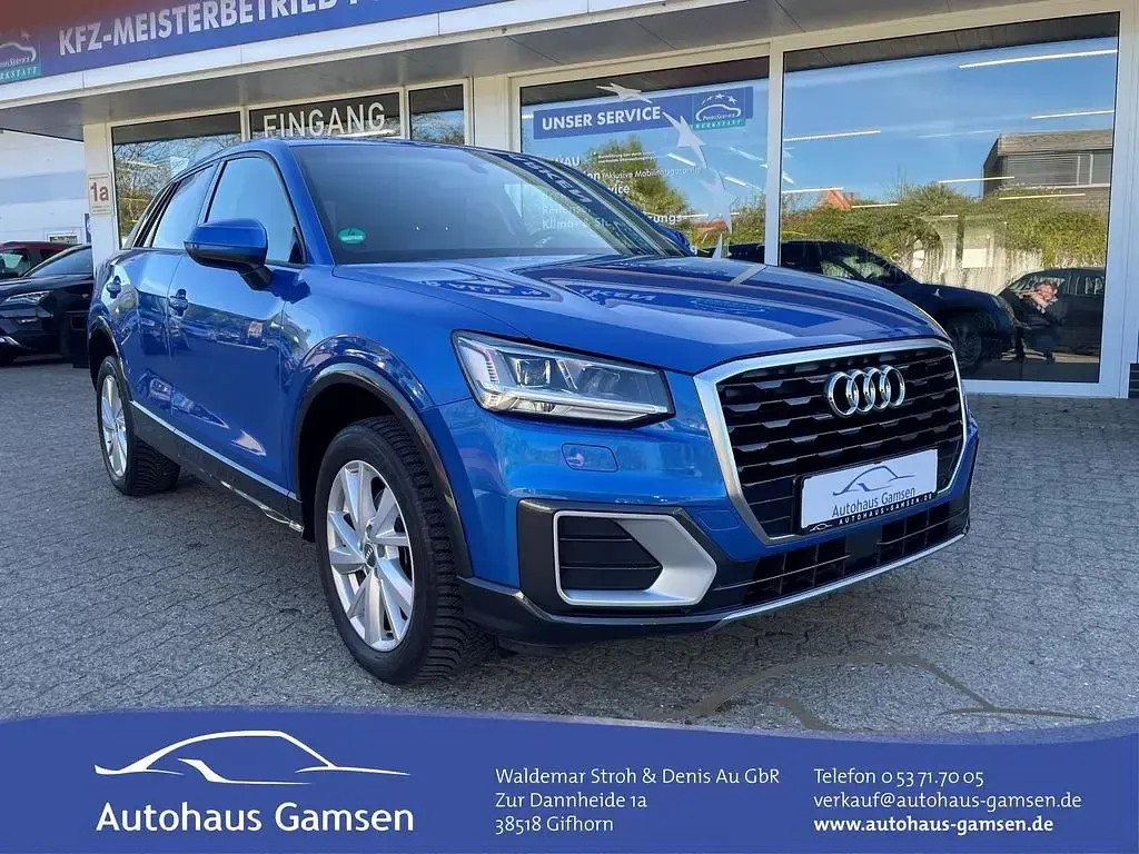 Usata Audi Q2 Design 150 CV (110 kW) 2019 Blu SUV