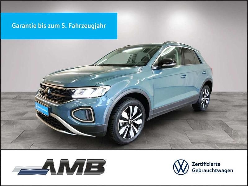 Z3 petroleum blue metallic Gebraucht 2025 VW T-Roc Goal SUV | 31.880 € (Fairer Preis) - Bild 1/3