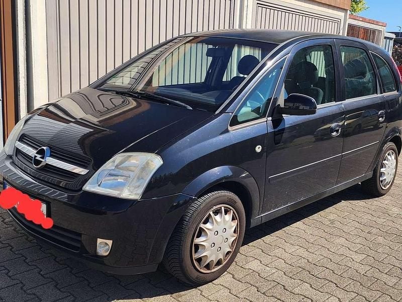 Schwarz Gebraucht 2005 Opel Meriva Edition Van / Kleinbus | 700 € (Superpreis) - Bild 1/4