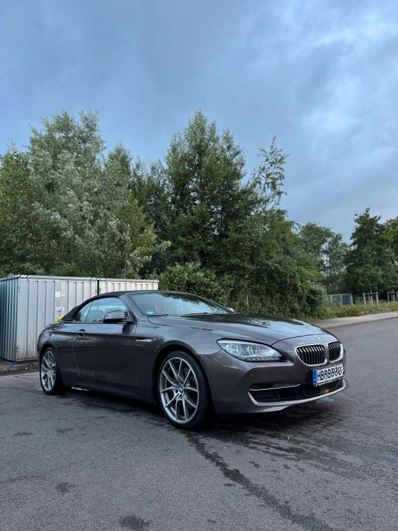 Braun Gebraucht 2012 BMW 640 Cabriolet Performance Cabrio | 22.900 € (Fairer Preis) - Bild 1/4