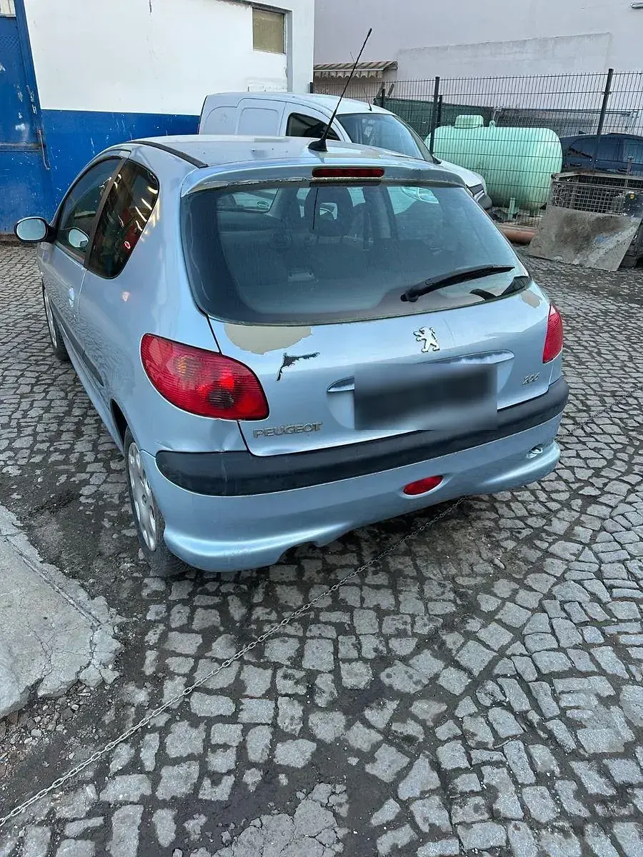 Gebraucht Peugeot 206 75 PS (55 kW) 2006 Blau Kleinwagen