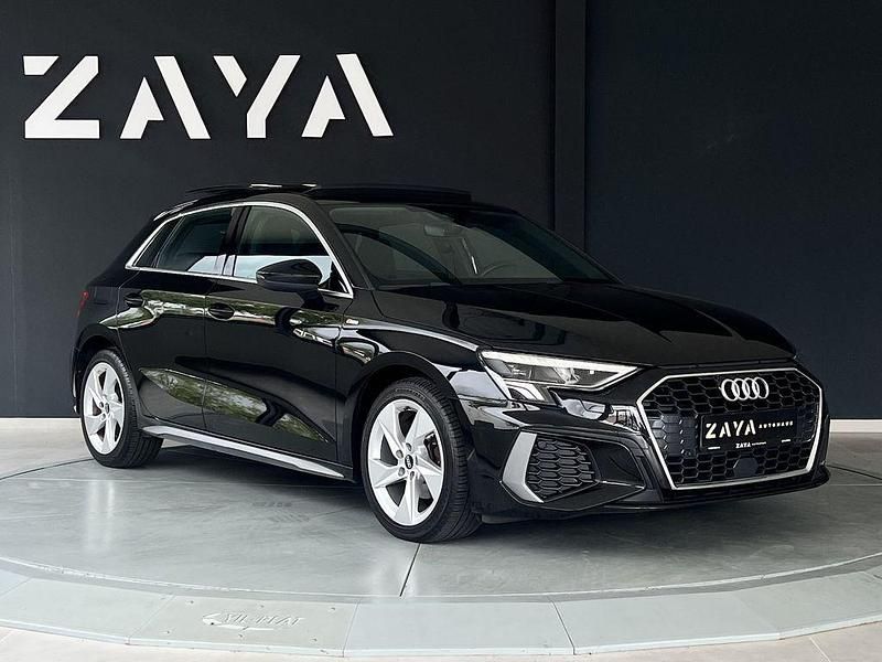 Schwarz Gebraucht 2021 Audi A3 S-Line Limousine | 21.950 € (Fairer Preis) - Bild 1/4