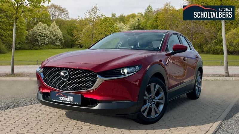 Rot Gebraucht 2021 Mazda CX-30 Selection SUV | 20.980 € (Guter Preis) - Bild 1/4