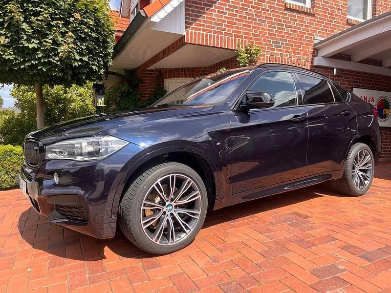 Schwarz Gebraucht 2018 BMW X6 Sport Line SUV | 39.246 € (Fairer Preis) - Bild 1/4
