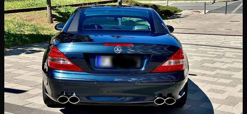 Gebraucht Mercedes SL500 309 PS (227 kW) 2002 Blau Cabrio