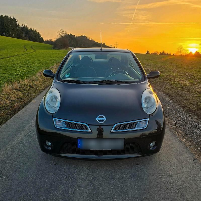 Gebraucht Nissan Micra 88 PS (64 kW) 2007 Schwarz Cabrio